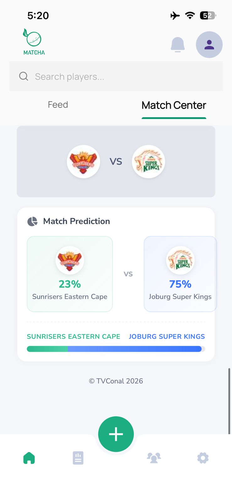 Match Predictions